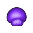 MUSHROOM.stl Mario Pilz