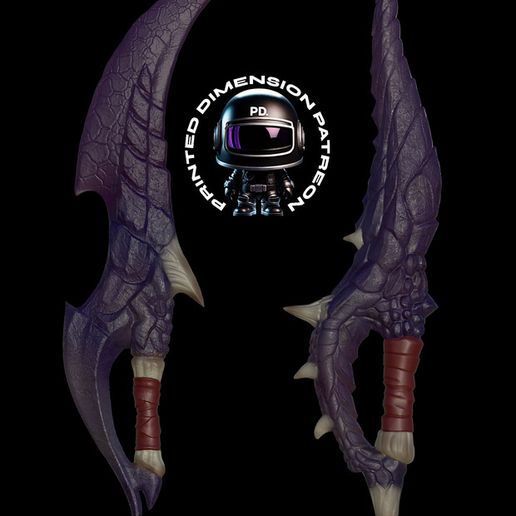 Fatalis Dual Blades - Monster Hunter