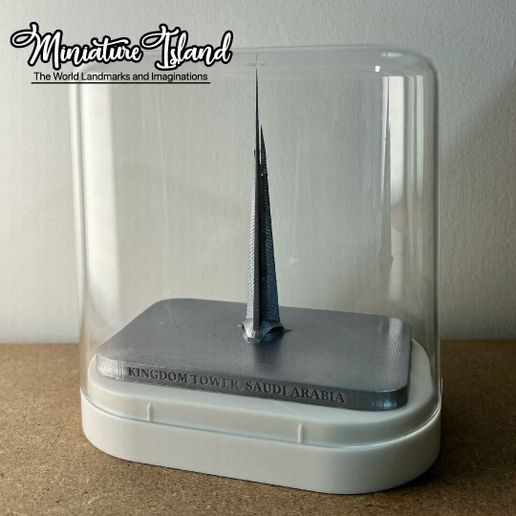 Jeddah Kingdom Tower, Saudi Arabia - 3D model önizlemesi