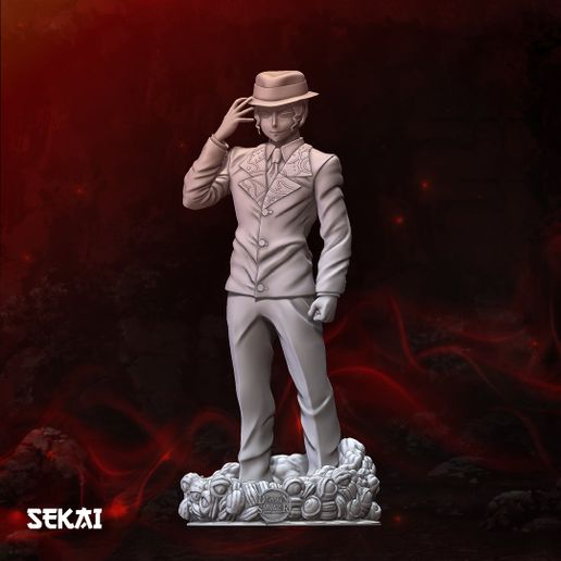Post-Muzan-07.jpg MUZAN SCULPTURE - SEKAI 3D MODELS - TESTED AND READY FOR 3D PRINTING