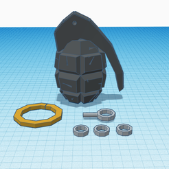 Mo-Hawk-Grenade.png Download STL file Nightelf Mohawk Grenade • 3D printable object, Killdnaction