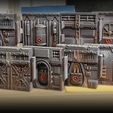 painted2.jpg KillSquad Gallowdark Modular Tomb-world Sci-fi Spaceship Terrain Walls & Props
