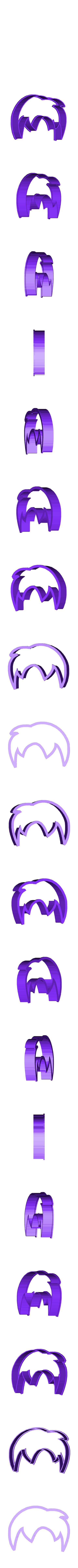 hp hair.stl Ensemble d'emporte-pièce Harry Potter à l'emporte-pièce