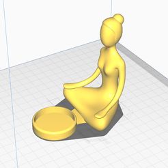 18.jpg Fichier STL Bougeoirs de Yoga - Différentes Poses・Idée pour impression 3D à télécharger