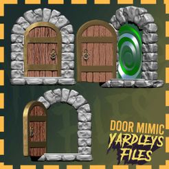 1.jpg Enchanted Entrances: Door Mimic Pack - Bewitching Entrances (Personal Use Only)