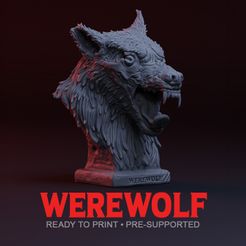 capa_cults3D_werewolf.jpg STL file Werewolf・3D printer model to download