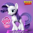 Rarity_3D_fix.jpg Rarity - Little Pony Fanart