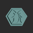 cockroach-3.png Cockroach Hexagon – 3D Printable Game Token
