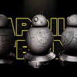 042222-Star-Wars-Anniversary-01.jpg BB-8 Droid - Star Wars 3D Models - Tested and Ready for 3D printing
