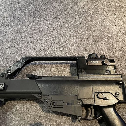 G36 carry handle for integrated 40mm Bushnel Red dot