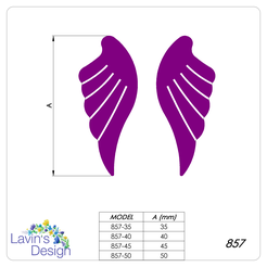 Angel Wings Straw Topper STL File Graphic by NatalliaDigitalStudio ·  Creative Fabrica