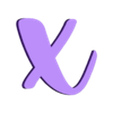 x minus.stl Fichier STL PAQUET DE SPHÈRES PERSONNALISABLES・Plan imprimable en 3D à télécharger