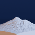 Mount-Vesuvius4.png 维苏威火山/维苏威山 3D 模型 STL