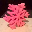 Snowflake2-Red-1.jpg Christmas Snowflake Stand-Up Soap Mold