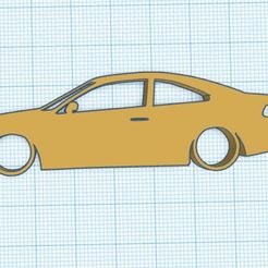 Web-capture_22-11-2023_165628_www.tinkercad.com.jpeg Volvo C70 Coupe Silhouette Keyring