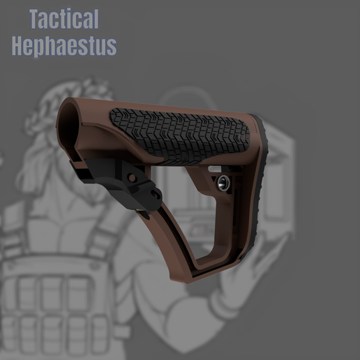 DanielDefence Stock – No Screws or Springs Required