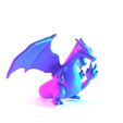 0019.jpg Obsidian Shiny Charizard Shiny Charizard Pokemon Volcanic toy