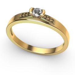 1.jpg Archivo STL Anillo de joyería・Objeto imprimible en 3D para descargar