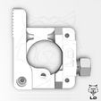 LD Extruder Modification - Top View.jpg STL-Datei Extruder-Kupplung MK1・3D-Drucker-Vorlage zum herunterladen