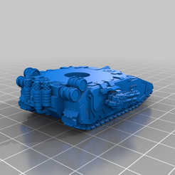 Free 3D file 15mm Modular Tiny Tank Bigger Crator MBT 🪖・Object to download  and to 3D print・Cults