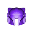 Mando-Cat_Helmet-D-FULL-(EarClean+NOInnerHoles) By Ge32 (Standard Size).stl MANDO CAT - Helmet