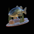 bass-na-podstavci-12.png bass underwater statue detailed texture for 3d printing