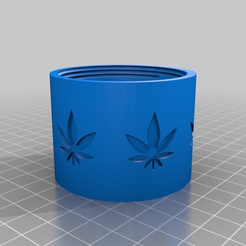 1fa142af341c1299c5ed5e34864c5310.png Free STL file Weed Jar II・3D printing template to download