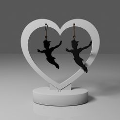 1.jpg STL file Peter Pan earrings 2・3D printing template to download