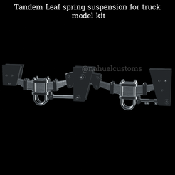 Nuevo-proyecto-2022-03-04T181249.965.png Fichier STL Suspension à ressort à lames en tandem pour modèle de camion en kit・Objet imprimable en 3D à télécharger