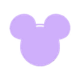 Medalla Mickey.stl Médaille Mickey