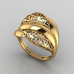 43-1.jpg STL-Datei PLAIN RING FRAUEN BEREIT STL 3DM MODELLE FRAUEN RINGE 3D MODELLE・Design für 3D-Drucker zum herunterladen