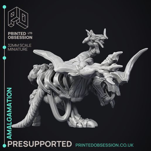 arquivo 3D Amalgamation - Hell hath no fury - PRESUPUESTO - Ilustrado y ...