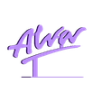 alva-Logo-stand.stl Alva Logo