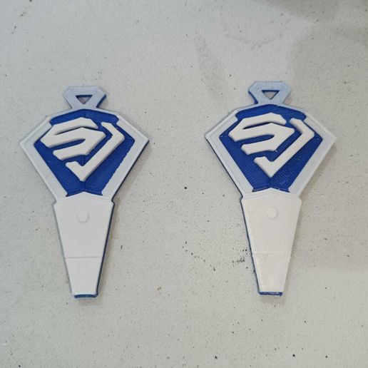 🔑 Llavero de Super Junior Lightstick / Key Chain Super Junior