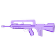 famasublana.stl Famas  (PROPGUN) low poly