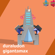 이미지-7.png Free STL file [pokemon Quest] duraludon gigantamax・3D print design to download, lovecocoa0411