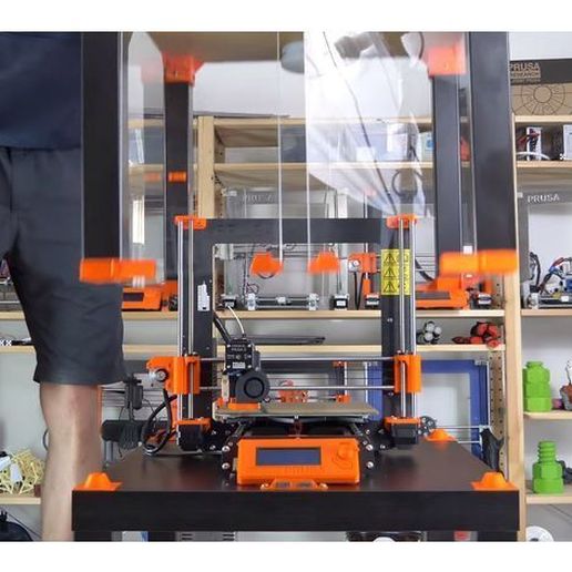 Original Prusa i3 MK3 ENCLOSURE -Ikea Lack table - Prusa Research 3D model