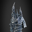 LynchkingHelmet34Front.png Lich King Helmet from World of WarCraft for Cosplay