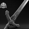 Ludwig's_Holy_Blade_Sword_02_Render_BW.jpg Ludwig's Holy Blade Bloodborne Life Size Prop STL