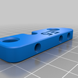 Rear_Mounting_Plate_E5.png Manta MK2 Duct & Tool Head System Ender 5 Version