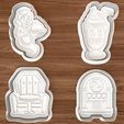 01.jpg Haunted Diner Cookie Cutter Set