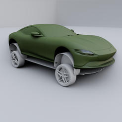 1.png Файл STL Ferrari Roma 2021・Модель для загрузки и 3D-печати