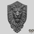 Lion-Head-2.jpg Lion Head STL file for 3d printing or CNC 3D print model