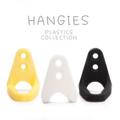Hangie_-_Plastic-00.jpg Fichier STL gratuit HANGIE - Collection de plastiques・Design imprimable en 3D à télécharger, LaudLabs