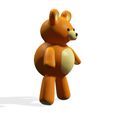 2.jpg TEDDY 3D MODEL - 3D PRINTING - OBJ - FBX - 3D PROJECT BEAR CREATE AND GAME READY  TEDDY PET TEDDY, BEAR