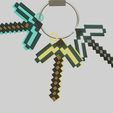 multi_in_keychain.png A minecraft pickaxe for your keychain in pixel style