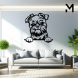Brussels-griffon-Hang.png Wall silhouette - Dogs Hang