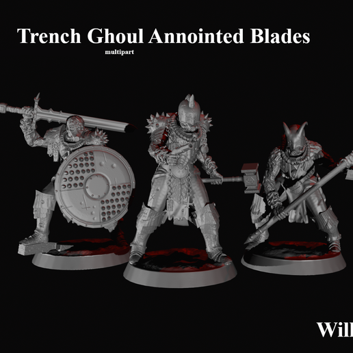 Trench Ghoul Anointed blades (trench ghost anointed - melee)