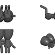 Enamorados_N2_Negro_2.png Бесплатный STL файл Florero Maceta Robert N° 2 VASE FLOWERPOT ROBERT IN LOVE・Дизайн 3D-принтера для скачивания