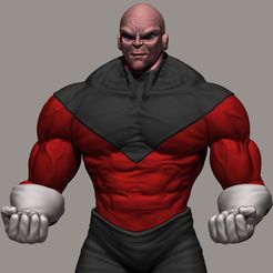 1.JPG STL-Datei Jiren Dragonball Super Real version・Modell zum Herunterladen und 3D-Drucken